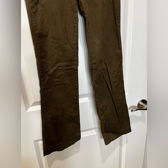 The Limited Low Rise Brown Boot Cut Stretch Pants Size 4 - Picture 4 of 11